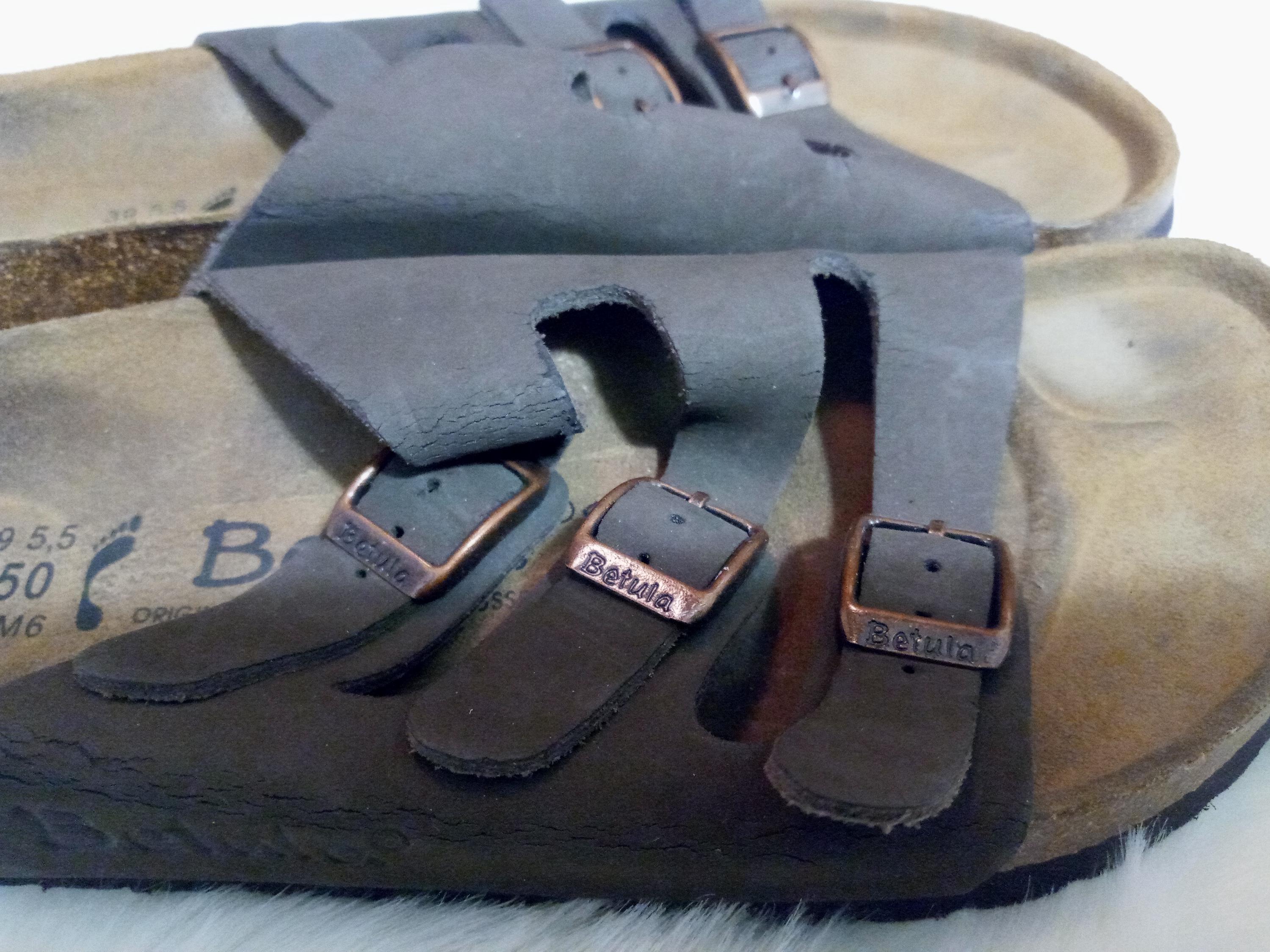 Birkenstock Betula Brown Back Strap Leather Sandals, M13, EUC Amazon.com: Birkenstock Betula Licensed Leo Birko-Flor  main image 3