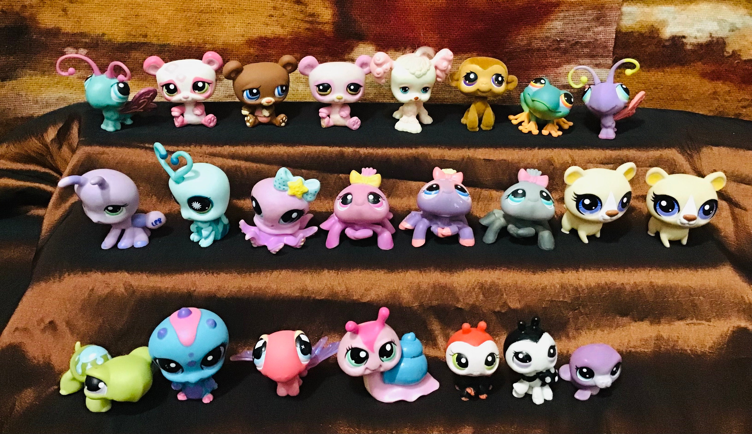 23pcs Littlest Pet Shop LPS Poodle Caterpillar Spiders Bears - Etsy