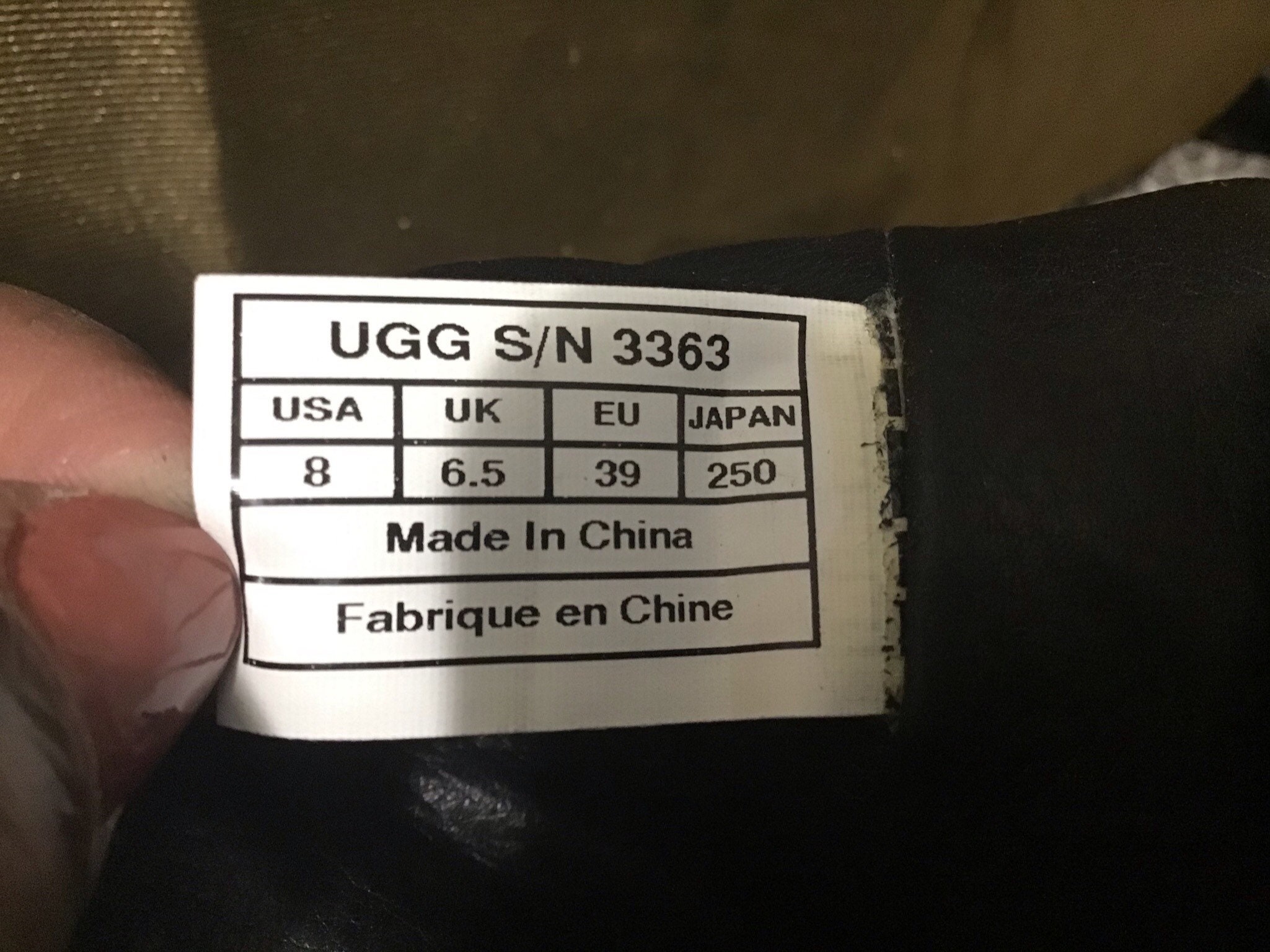 Ugg rustic weave black 2025