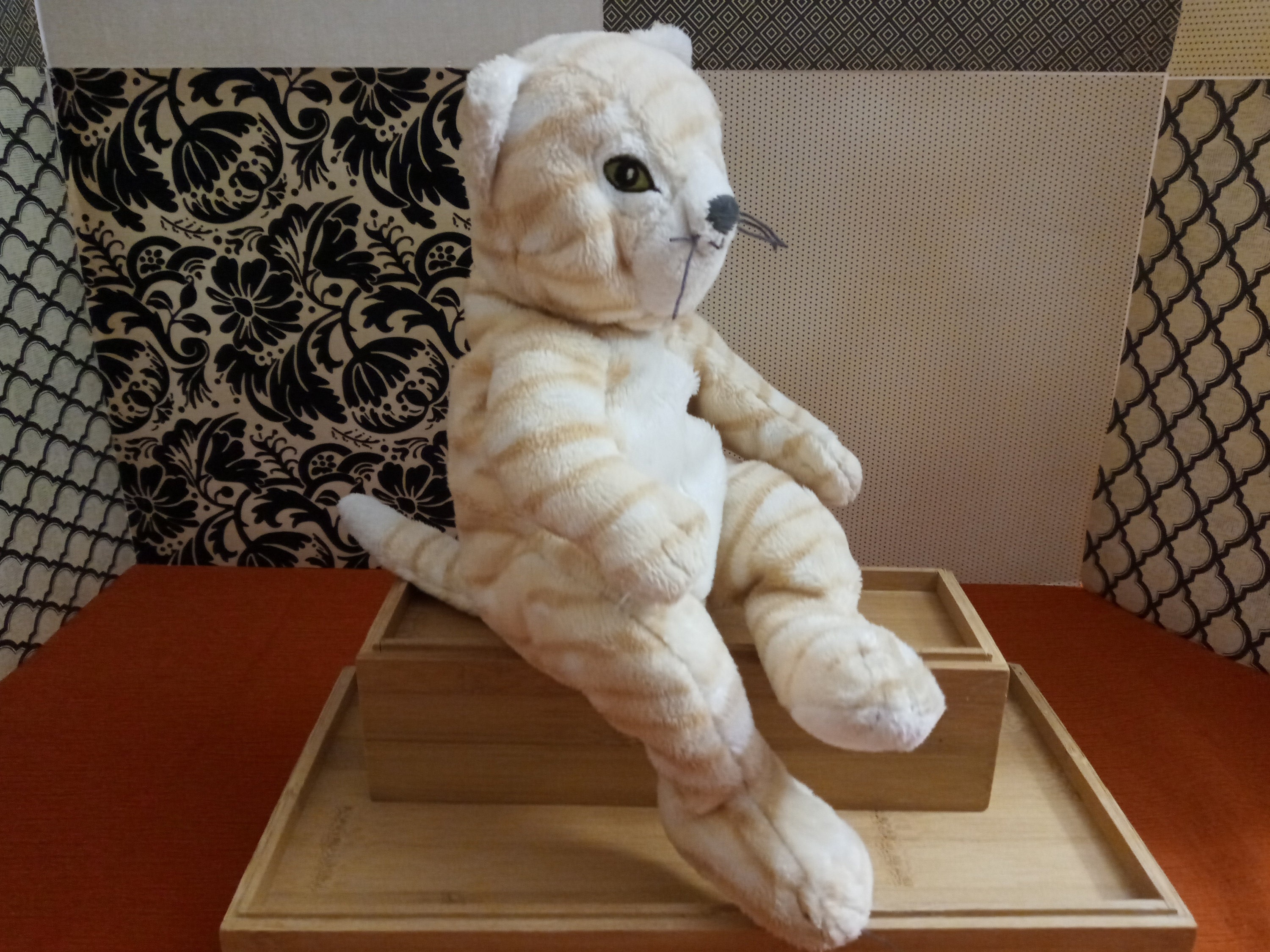 Ikea stuffed cat hot sale