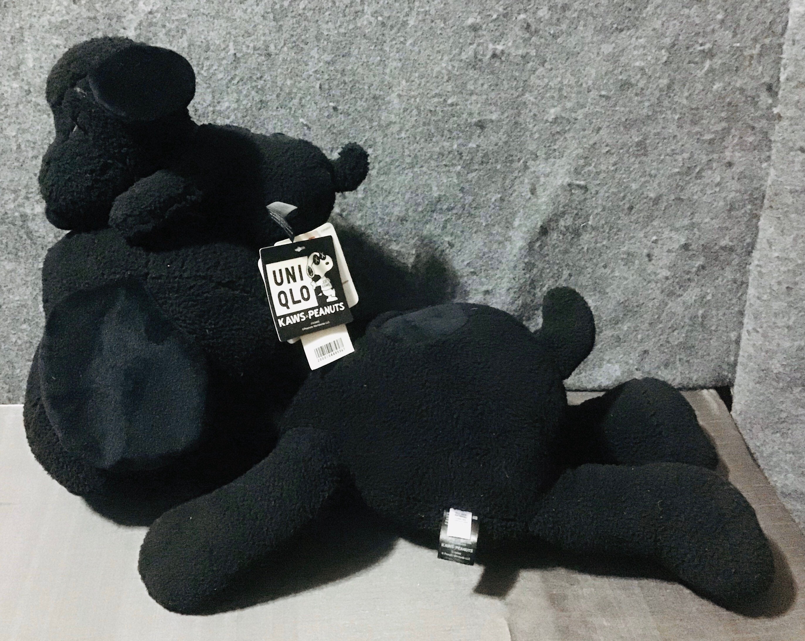 Snoopy Black Stuffed Plush 22 Collectible KAWS X PEANUTS -  Israel