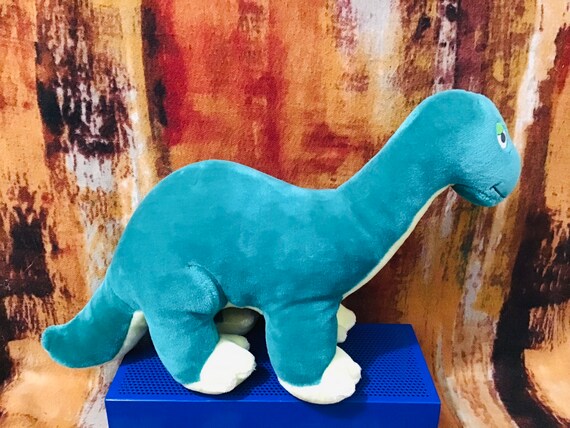 giant stuffed brontosaurus