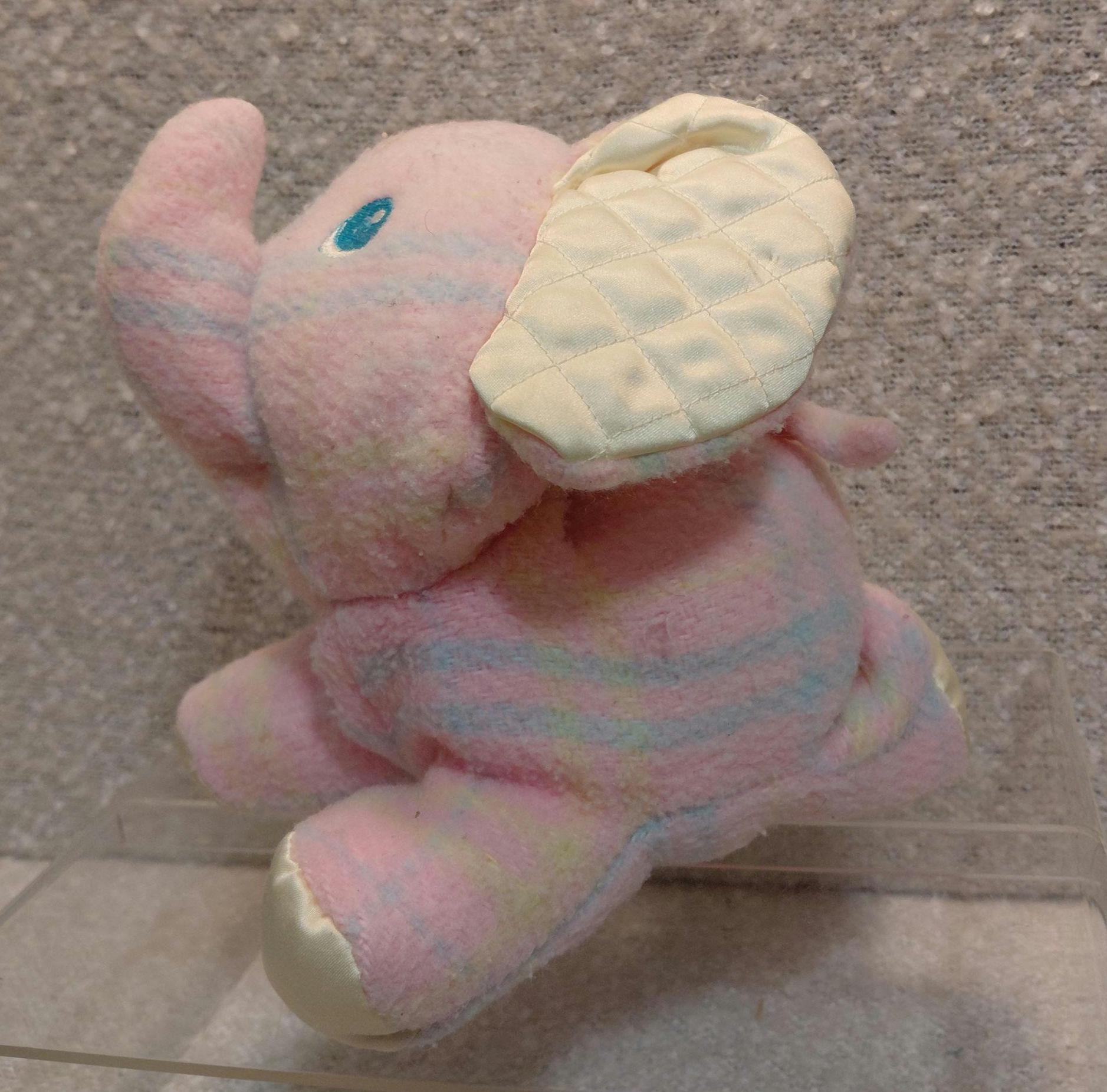 Peluche Canard Snuzzles Playskool Hasbro 1996 - Baby Blankies Pillow - Vintage