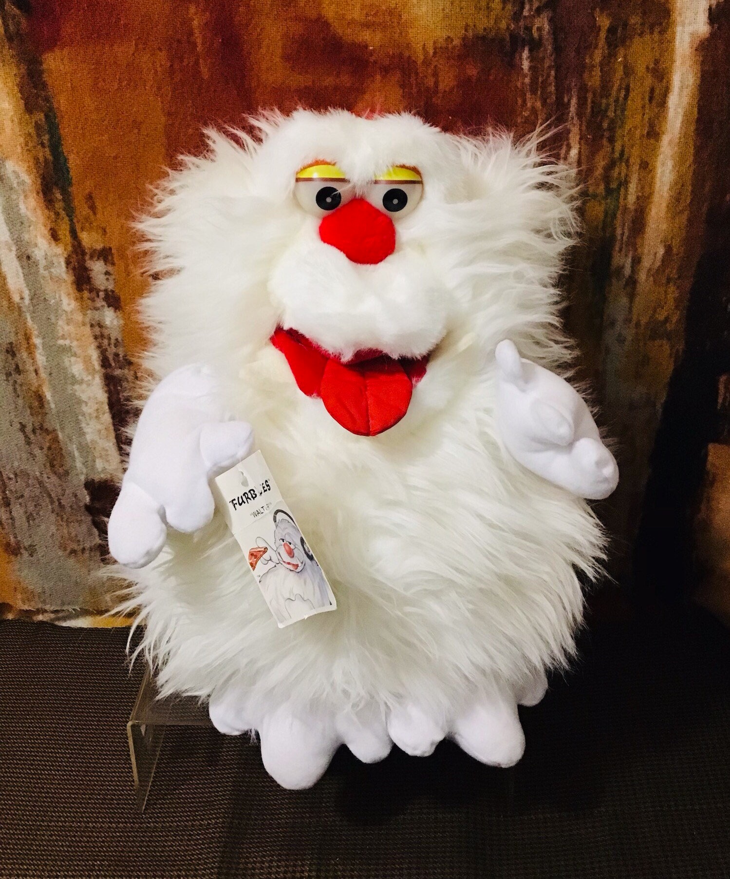 80's monster plush toy