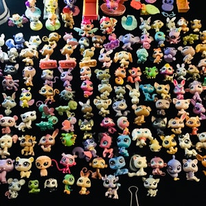 Huge Little Pet Shop LPS Assorted Pets & Accessories 100+ Lot - Etsy