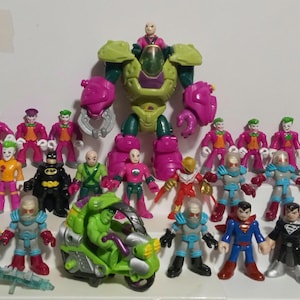 Fisher-Price Imaginext Heroes & Villains Action Figures Accessories 140pc+ Lot