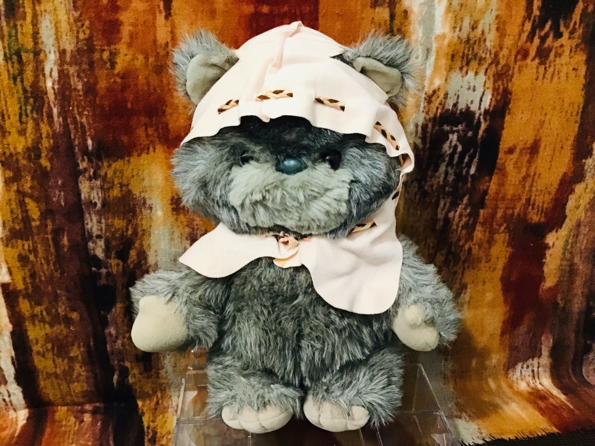 80's ewok stuffed animal