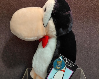 Vintage 1984 Dakin Opus from Bloom County 12” Stuffed Plush w/Tags