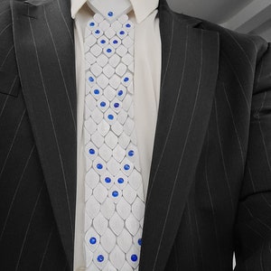 Sorcerer&#39;s Dragon Scale Tie | 3D-Printed Lightweight Cosplay Accessory