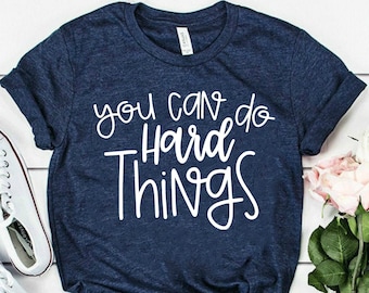 Testing Shirt For Teachers - Motivational State Testing Shirt - You Can Do Hard Things Teacher Shirt - Staar Test Shirt & Counselor Shirt