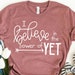 Power of yet Shirt for Teachers - Growth Mindset Teacher Shirt - I ...