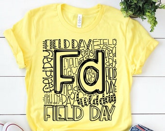 Field Day Shirts For Teachers - Field Day Shirt For Women - Field Day Teacher Shirt - Elementary Field Day Shirts & PE Teacher Shirt