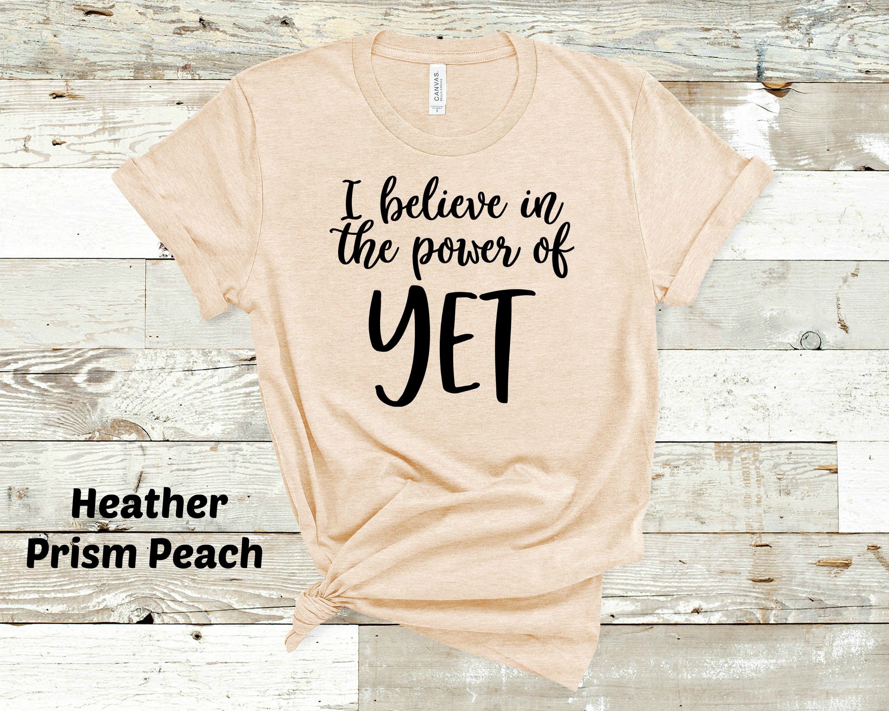 Power of yet Shirt - Growth Mindset Teacher Shirt - Squad Shirts ...