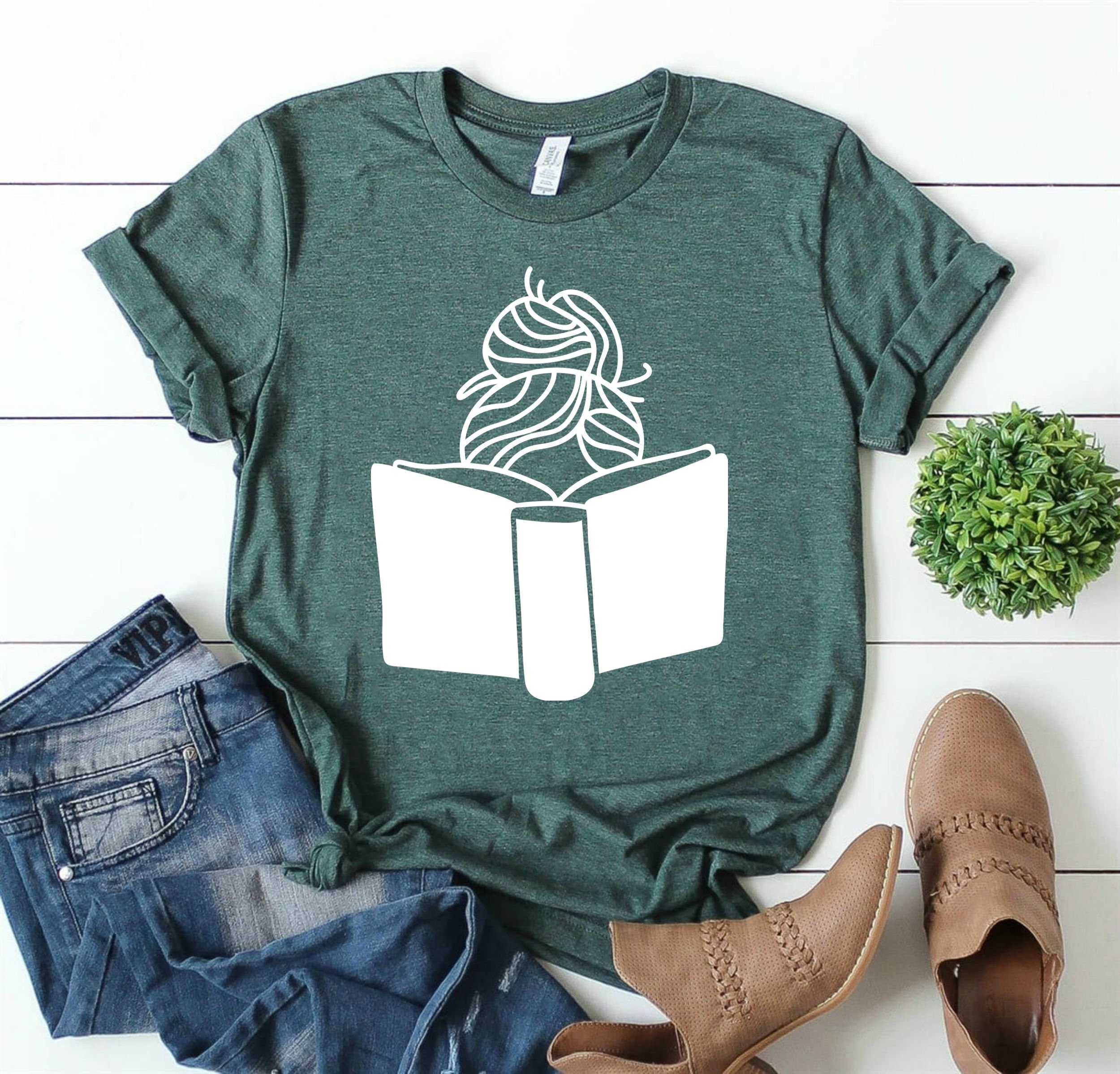 Reading Shirt For Book Lovers Book Shirt For Women & Reading | Etsy