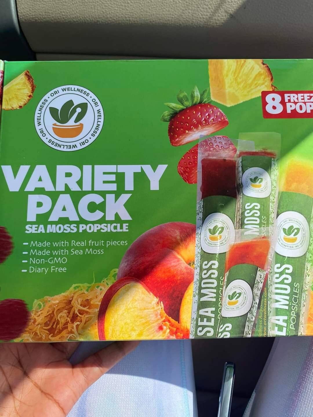 Sea Moss Popsicle Variety Box