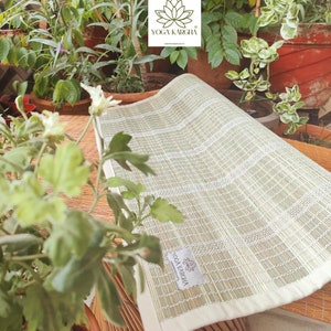 YogaKargha Darbha &#39;Kusha&#39; Grass Fiber Mat for Yoga, Pilates, Fitness, and Meditation - Dhyana