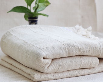 organic cotton yoga blanket