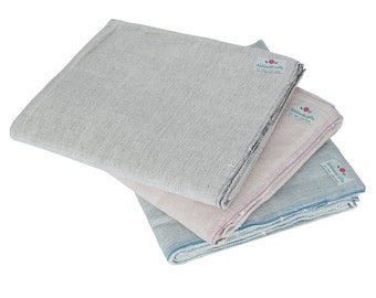YogaKargha Coperte in cotone biologico tessute a mano/filate a mano per yoga, meditazione e casa - Colori pastello - Opzioni colore