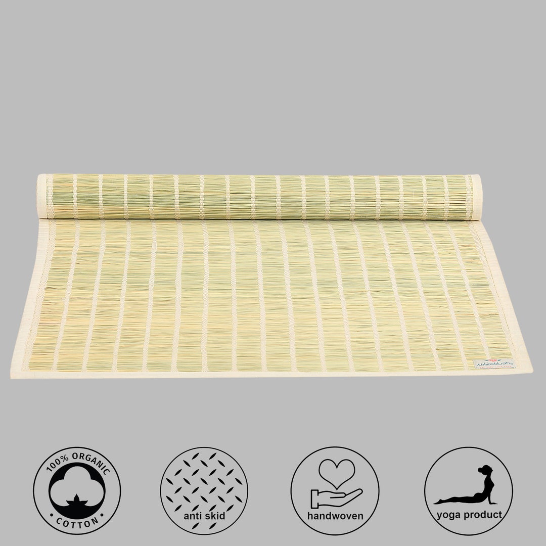 Darbha 'kusha' Grass Fiber Mat for Yoga Pilates Etsy