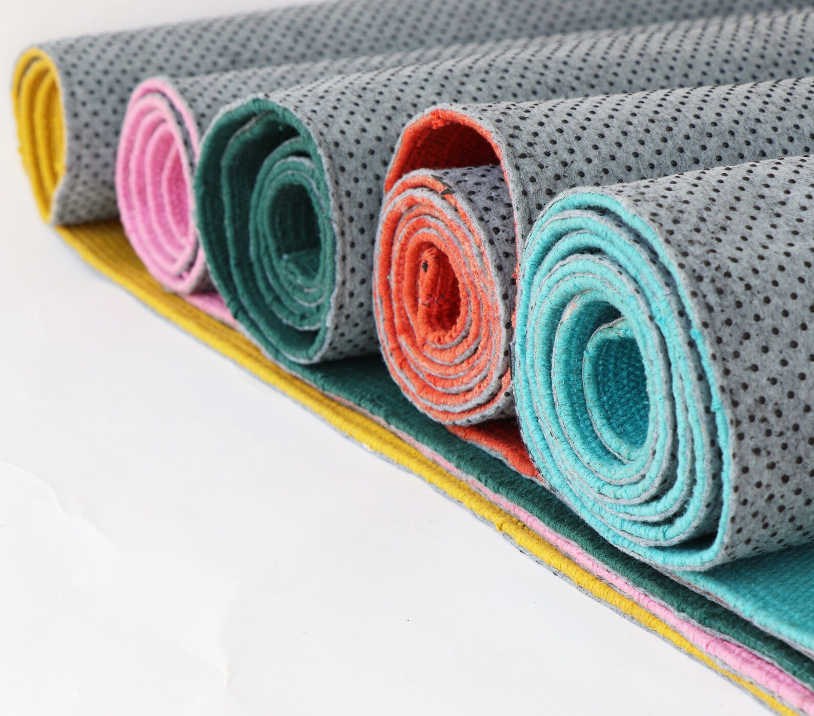 Anti Skid Cotton Mat for Yoga Pilates Fitness Meditation Etsy