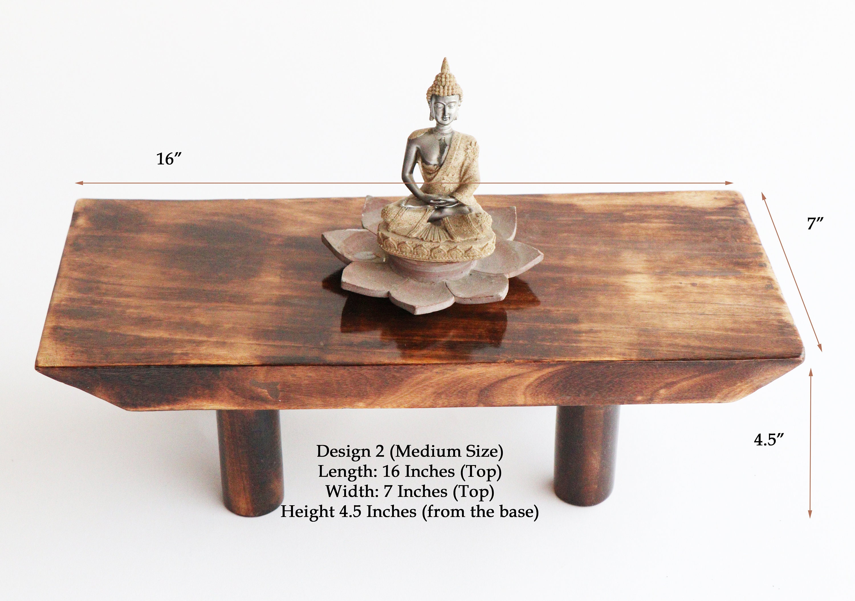 Wooden Prayer/Pooja Table Altar Table Meditation & Prayer Etsy