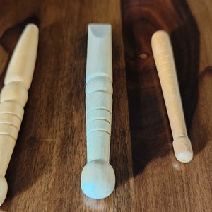 Acupressure/Massage Wooden Jimmy (Set of Three) - Portable, Natural wood, For massage, acupressure therapy and general wellness