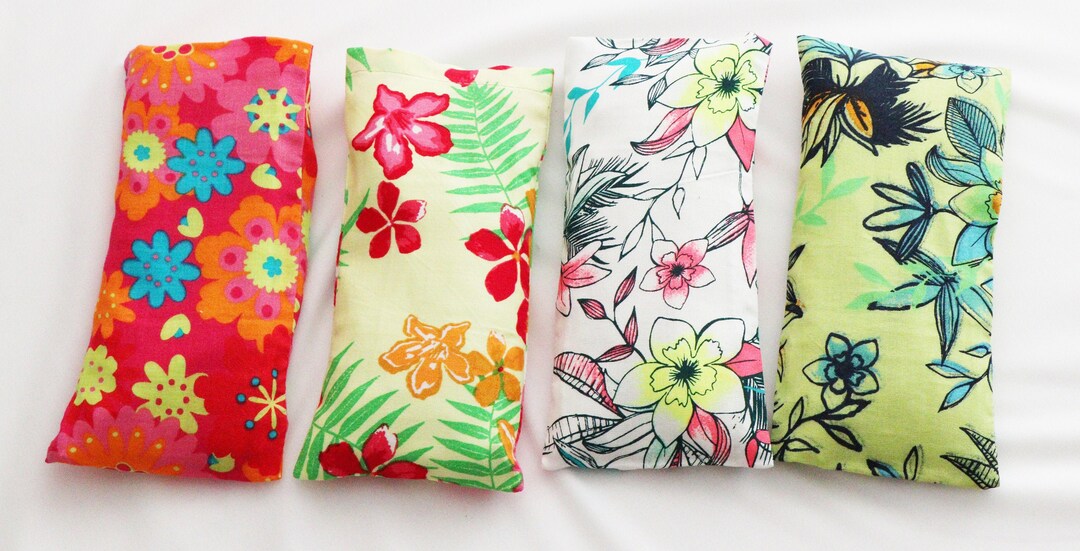 Yoga Eye Pillow Weighted Stress Relief Savasana & Yoga Etsy