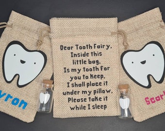 Personalised Tooth Fairy Bag