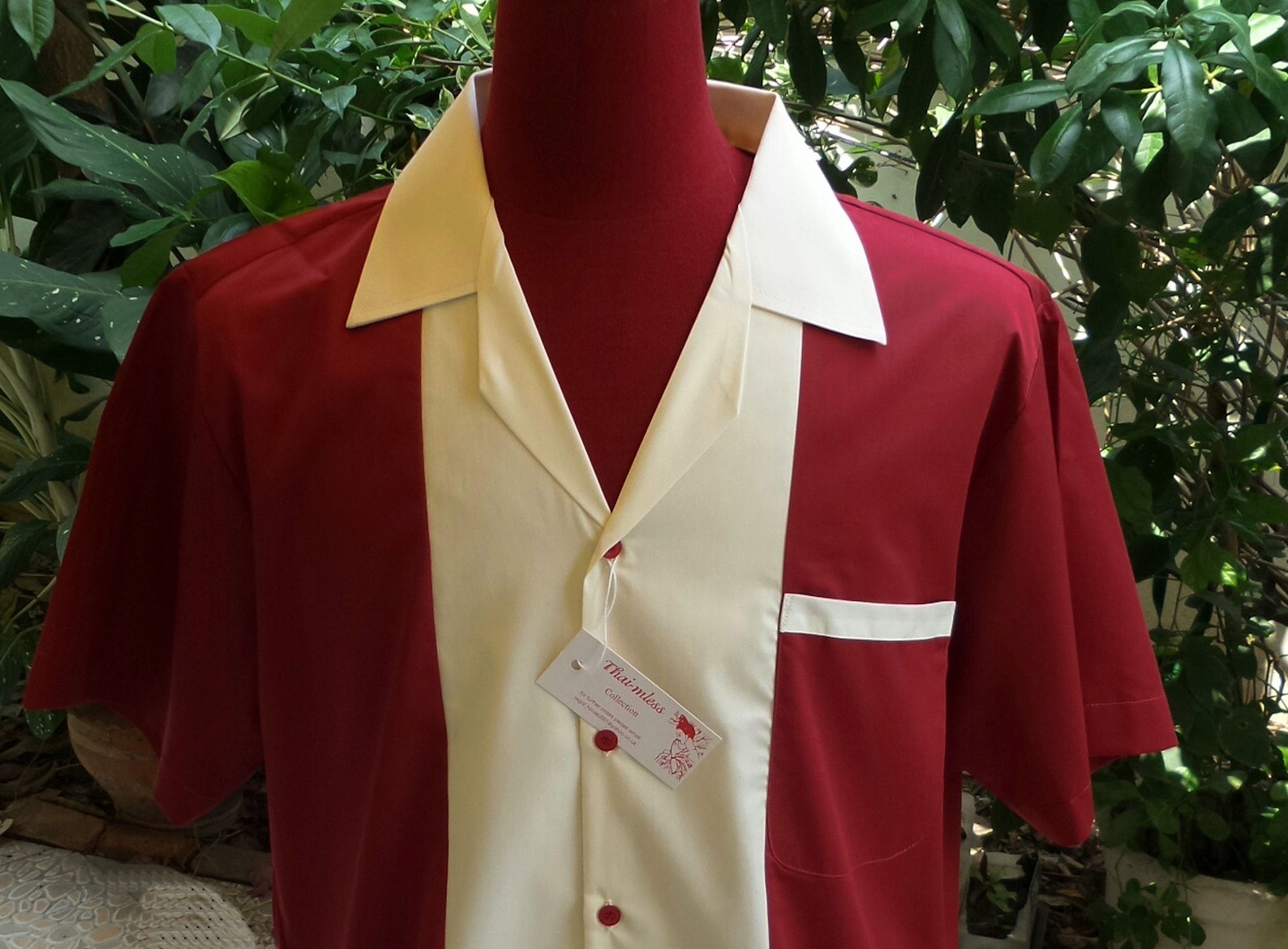 Mens Rockabilly Vintage 1950's Style Retro Bowling Shirt Etsy