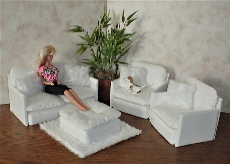 barbie doll living room set