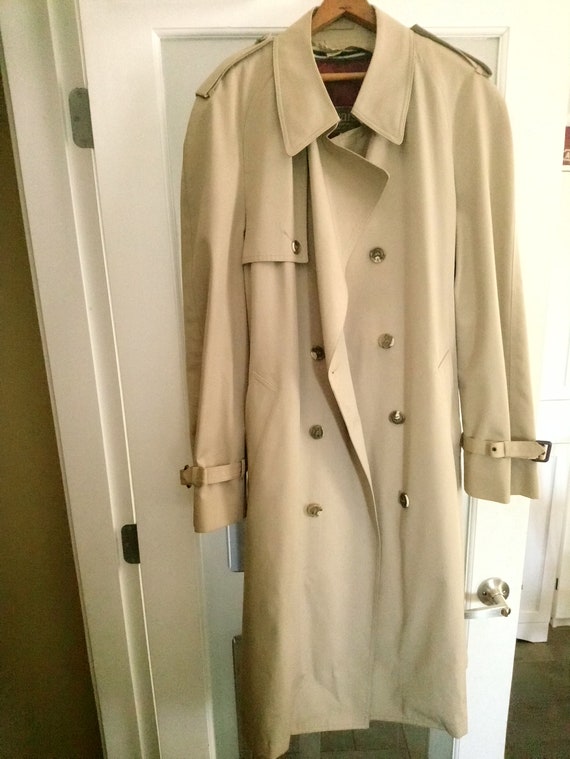 Vintage Sears Men's Trench Coat, Vintage Sears Men