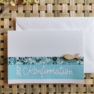 Glückwunschkarte zur Konfirmation