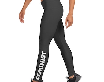 Feminist Leggings | Designer Leggings | International Women's Day Leggings | Feminism Merchandise | Handmade Leggings