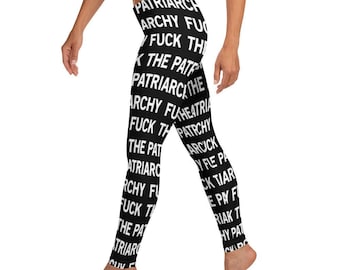 F*ck The Patriarchy Leggings | Feminist Designer Leggings | Feminism Leggings and Sweats | Feminist Apparel and T-Shirts