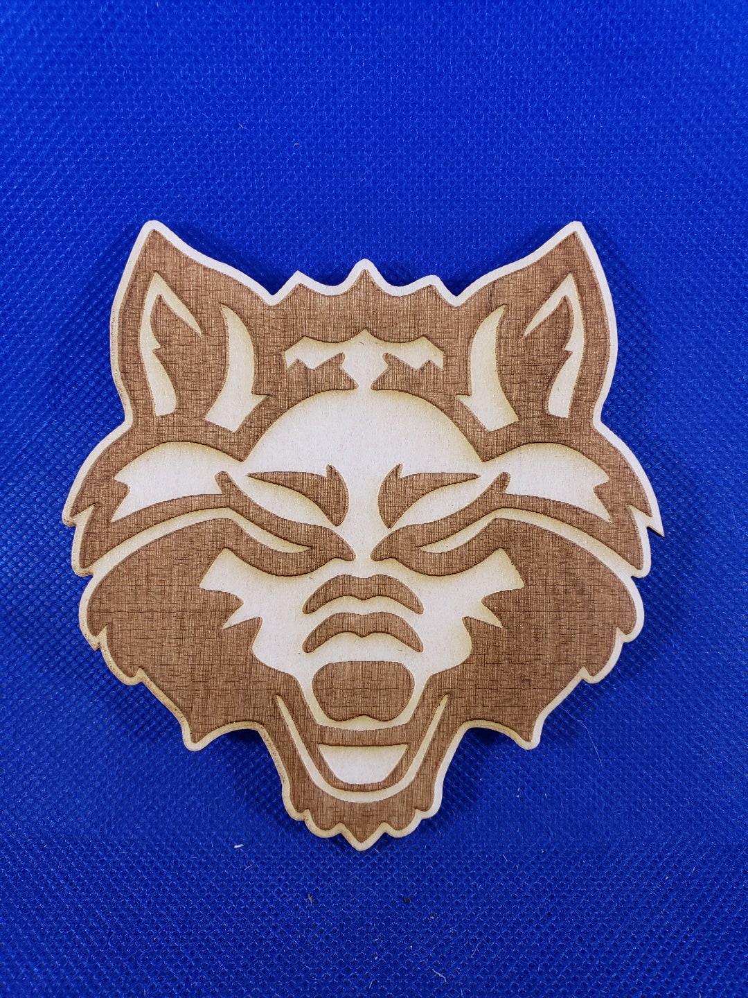 Wolf Laser Cut Natural Wooden Blanks Etsy Australia