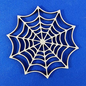 Spider Web - laser cut wooden blanks