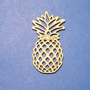 Pineapple Cutout - laser cut wooden blanks