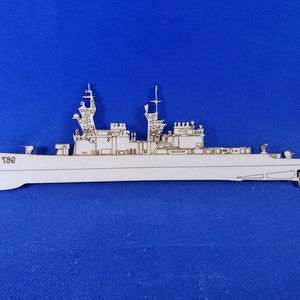 US Navy Destroyer - laser cut wooden blanks
