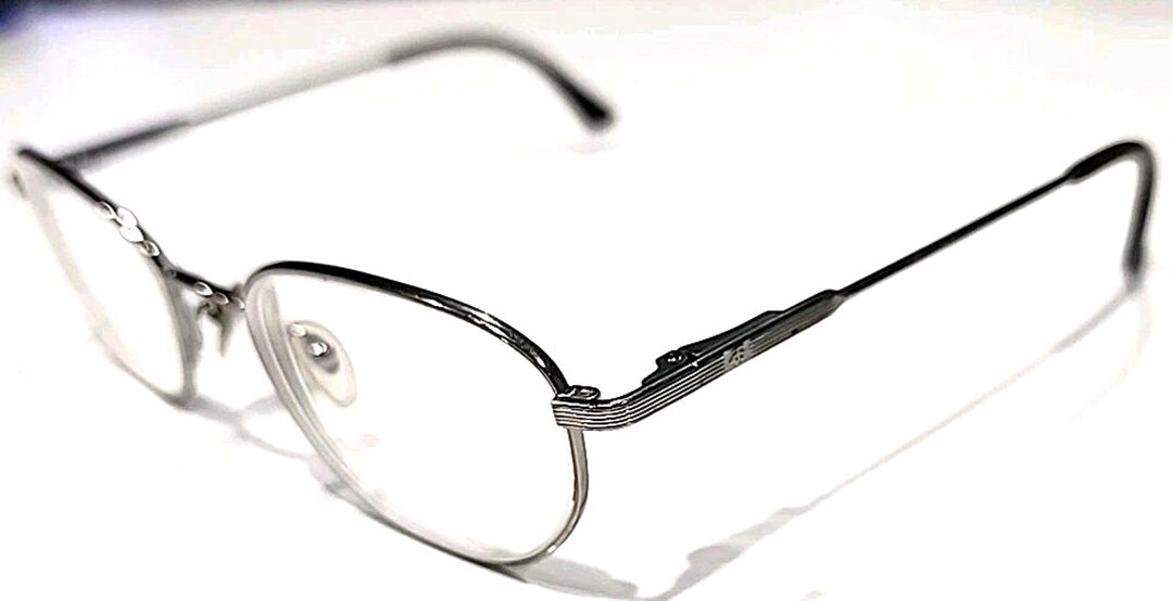 Brooks Brothers BB199 1081 Small Gunmetal Oval Eyeglasses 50-19 135 Brooks Brothers BB199 1081 Small Gunmetal Oval Eyeglasses 50  main image 2