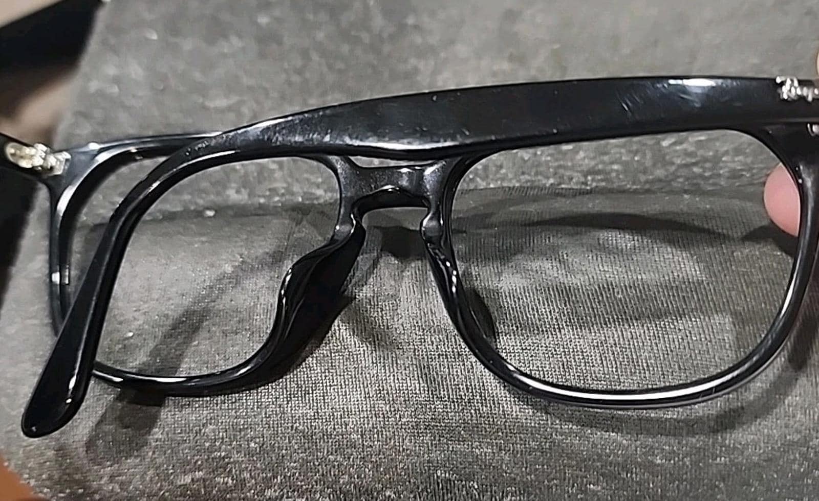 Ray Ban RB4362F 901/71 No Lenses Black Oval Sunglasses Frame