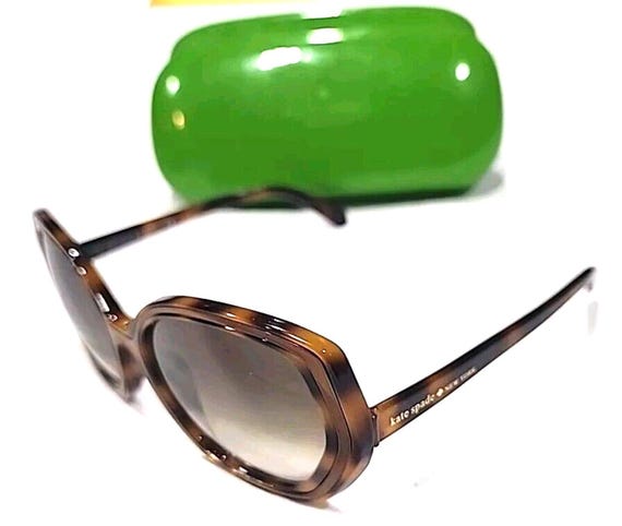 - Kate Spade Brown Oversized Sunglasses Kate Spade Brown Rectangle Oversized Sunglasses Frames 54-15  main image 2