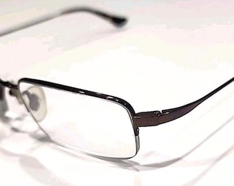 Ray Ban RB8632 1020 Brown Metal Titanium Half Rim Eyeglasses Frame 54-18 145