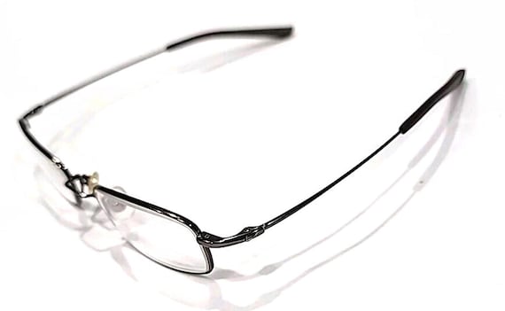 NIKE 4143 200 Flexon Brown Rectangular Eyeglasses… - image 1