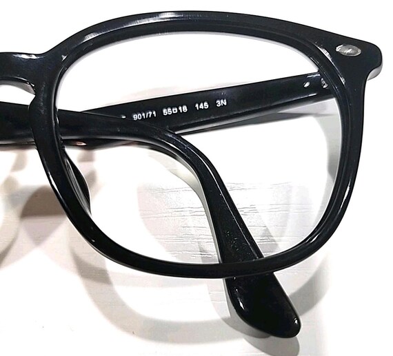 Ray Ban RB4362F 901/71 No Lenses Black Oval Sunglasses Frame 55-18