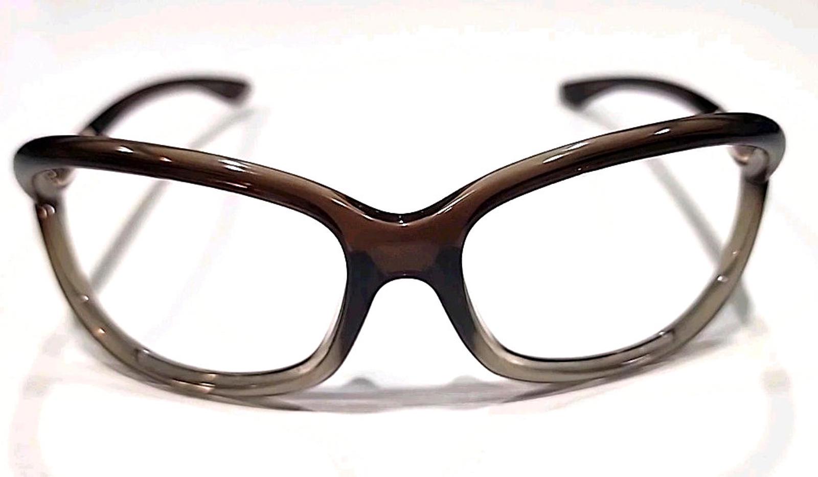 Tom Ford TF8 38F No Lenses Brown Butterfly Wrap Sunglasses Frame 61-16 120 Tom Ford TF8 38F No Lenses Brown Butterfly Wrap Sunglasses  main image 3