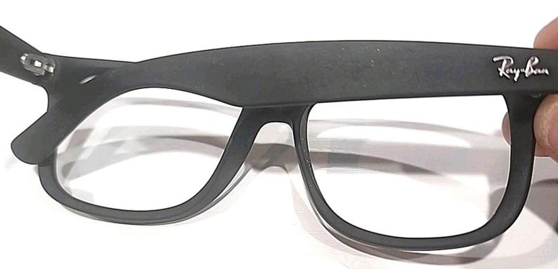 Ray Ban RB4165 622/T3 Justin Black Square Sunglasses Frame 54-16 145 image 3