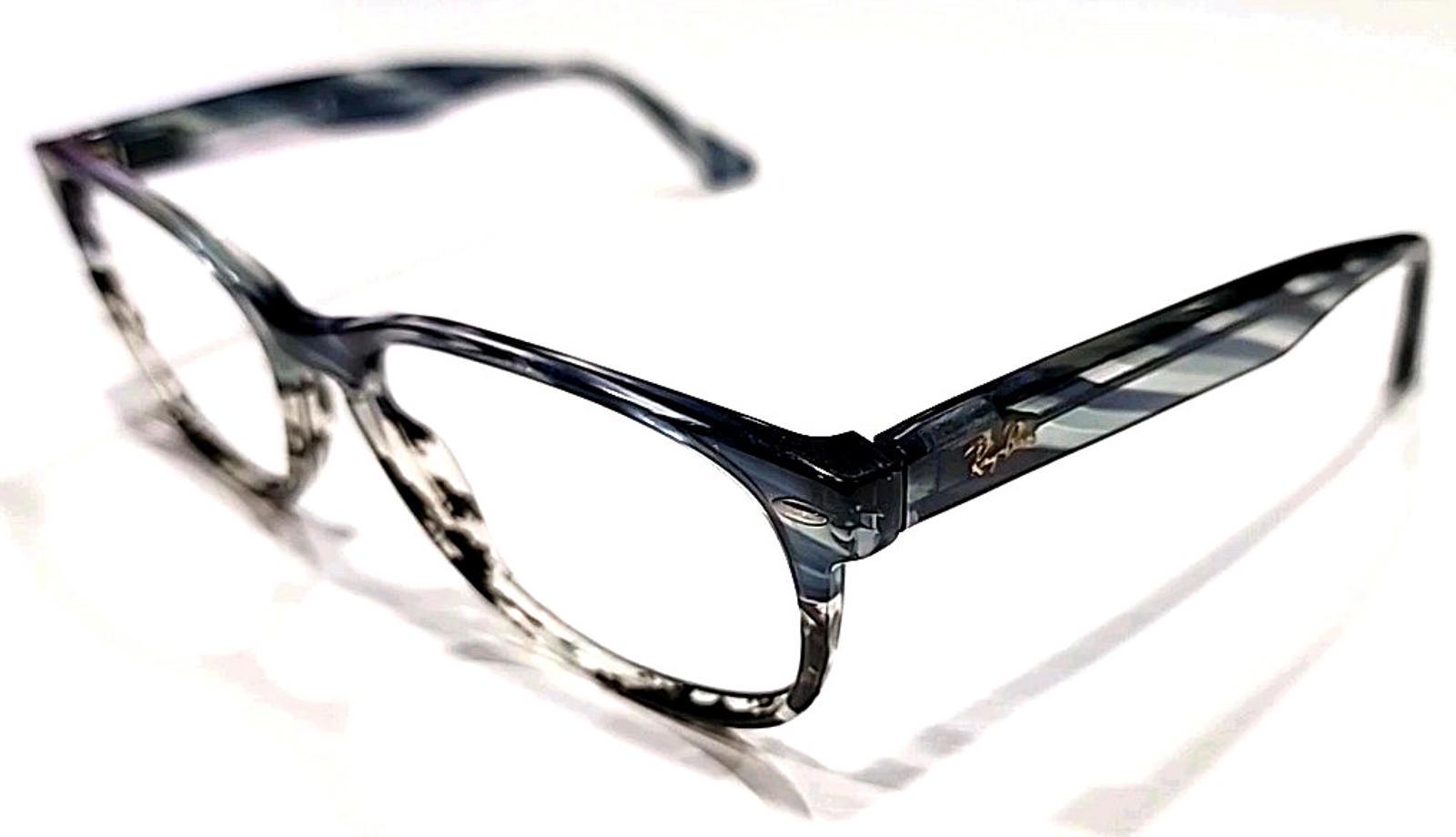 Ray Ban RB2184 1252/R5 Large Blue Oval Sunglasses Frame 57 
