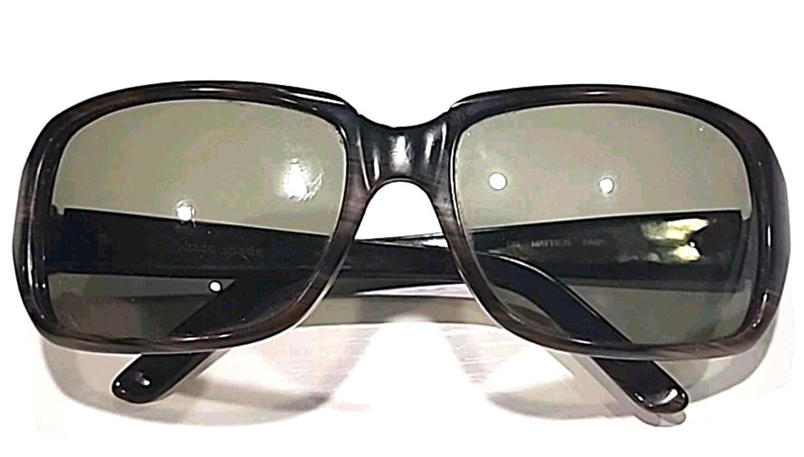 Kate Spade Mattie/s Brown Gray Rectangle Oversized 