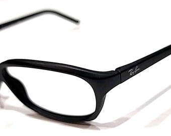 Gafas de sol Ray Ban RB4001 601-S talla grande, negras, envolventes, solo montura, Italia, sin lentes