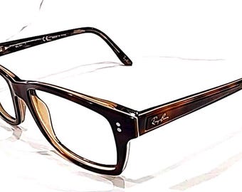 Ray Ban RB5225 5036 Tortoise Brown Rectangle Eyeglasses 52-17 140
